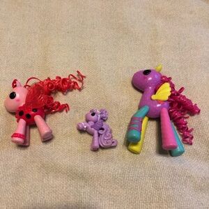 Lot of 3 Lalaloopsy ponies